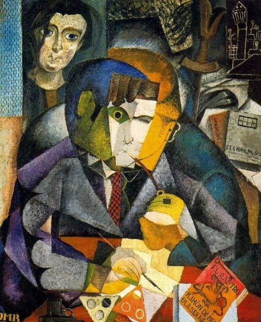 cuadro de diego rivera - gomez de la serna